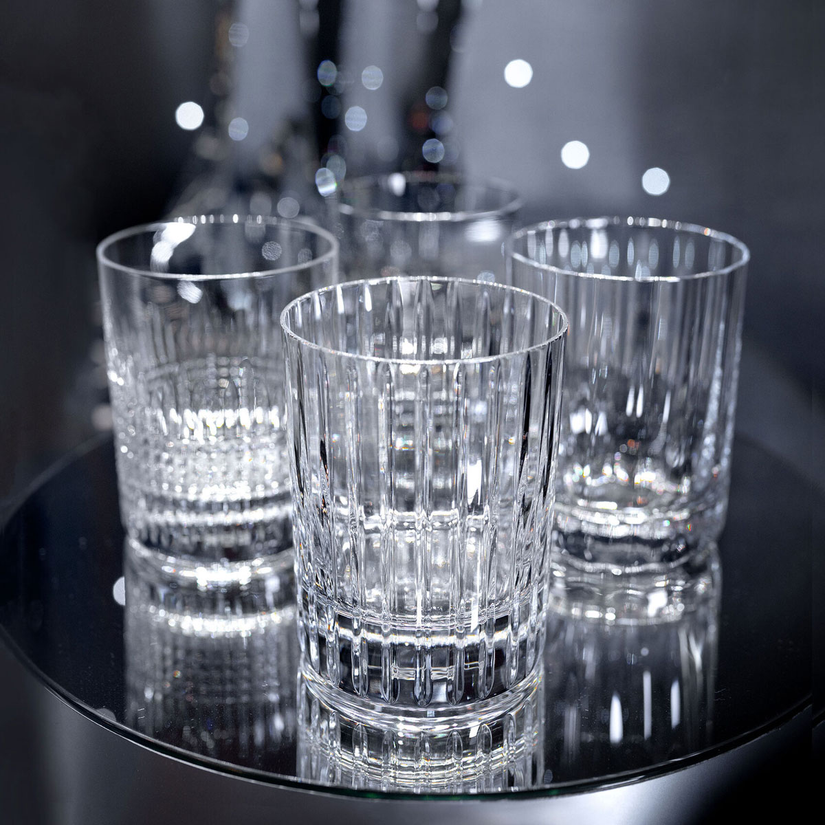 Baccarat Crystal 4 Elements Tumblers, Gift Set of Four